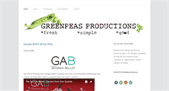 Desktop Screenshot of greenpeas.us